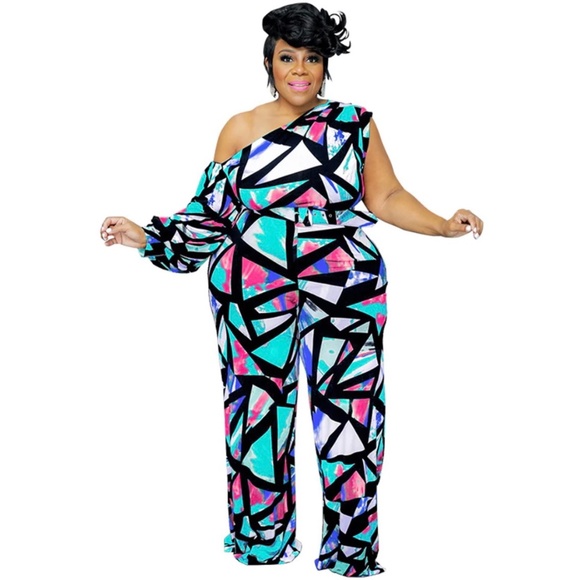 Plus size one piece - Picture 2 of 4